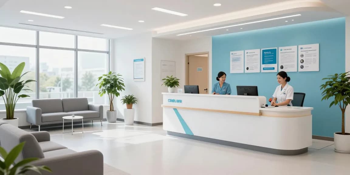 Hair transplant turkey price displayed in a healthcare clinic, highlighting medical services and patient care in a welcoming environment.