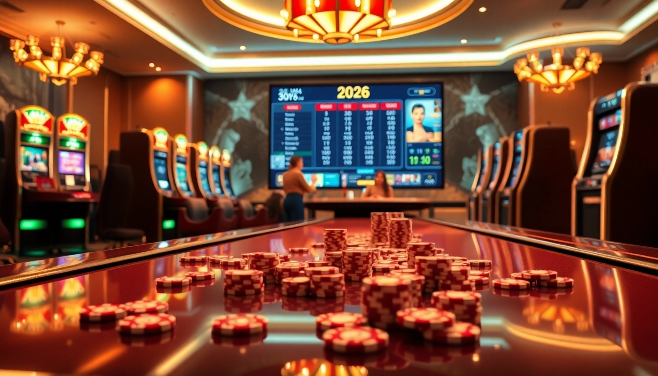 Découvrez le casino en ligne 2026 avec des tables de casino animées et des interfaces de jeu en ligne à la pointe de la technologie.