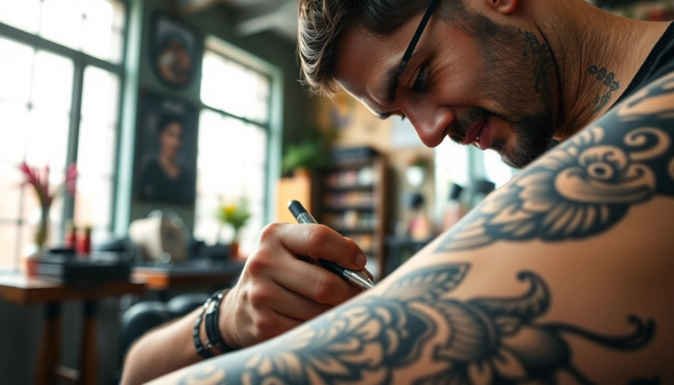 Showcasing professional black and grey tattoo artistry at Jairoramirezart.com during a live session.