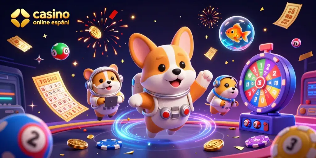Disfruta del emocionante póker en el casino online español con una ilustración vibrante y llena de acción.