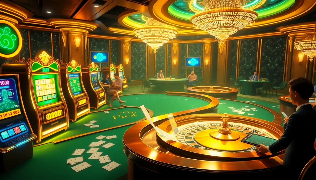 Vivez l'excitation du casino en ligne 2026 avec des machines à sous dynamiques et des tables de poker pleines d'action.