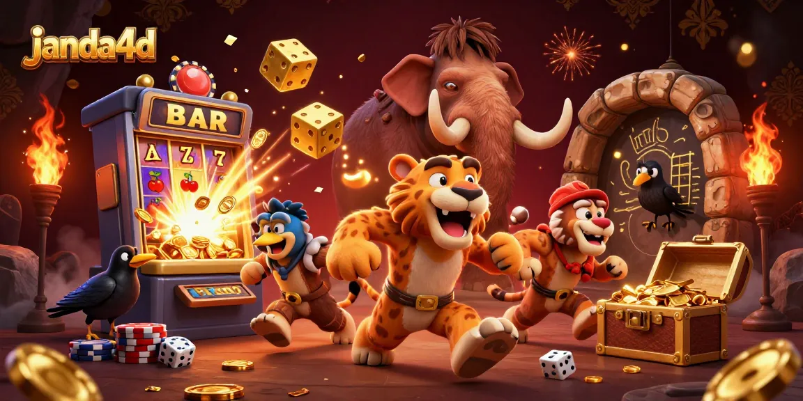 Mainkan slot gacor janda4d dengan petualangan seru di kasino pra-sejarah penuh kemenangan!