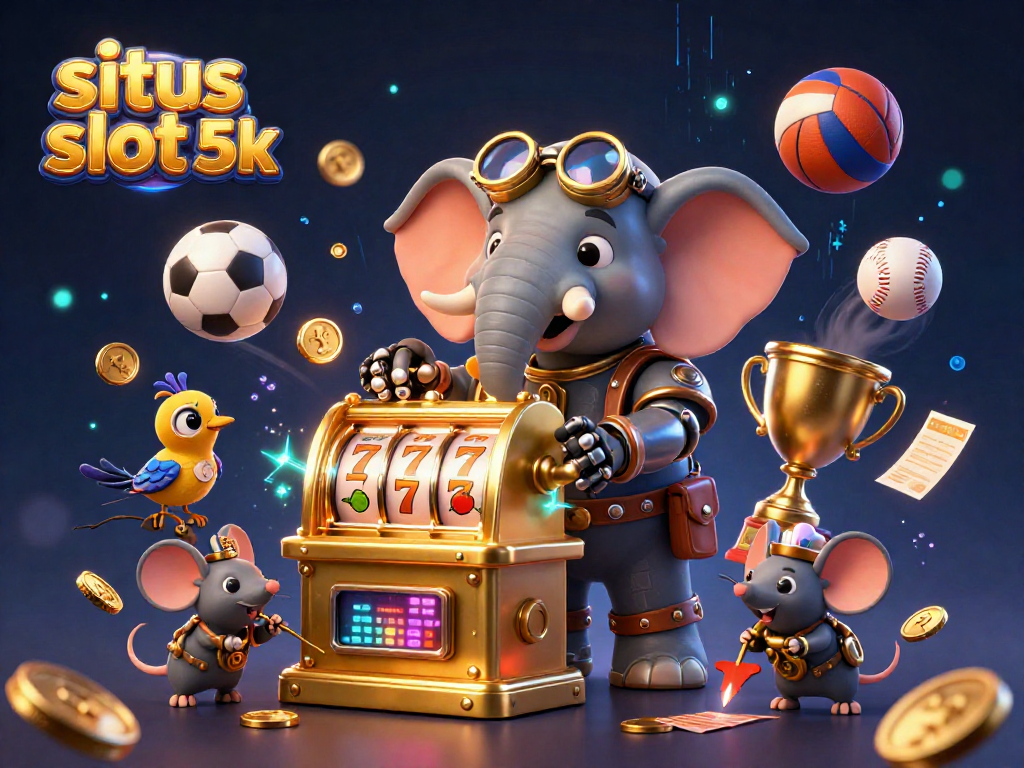 Spin the golden slots for exciting wins at situs slot 5k with unique steampunk characters and thrilling game elements.