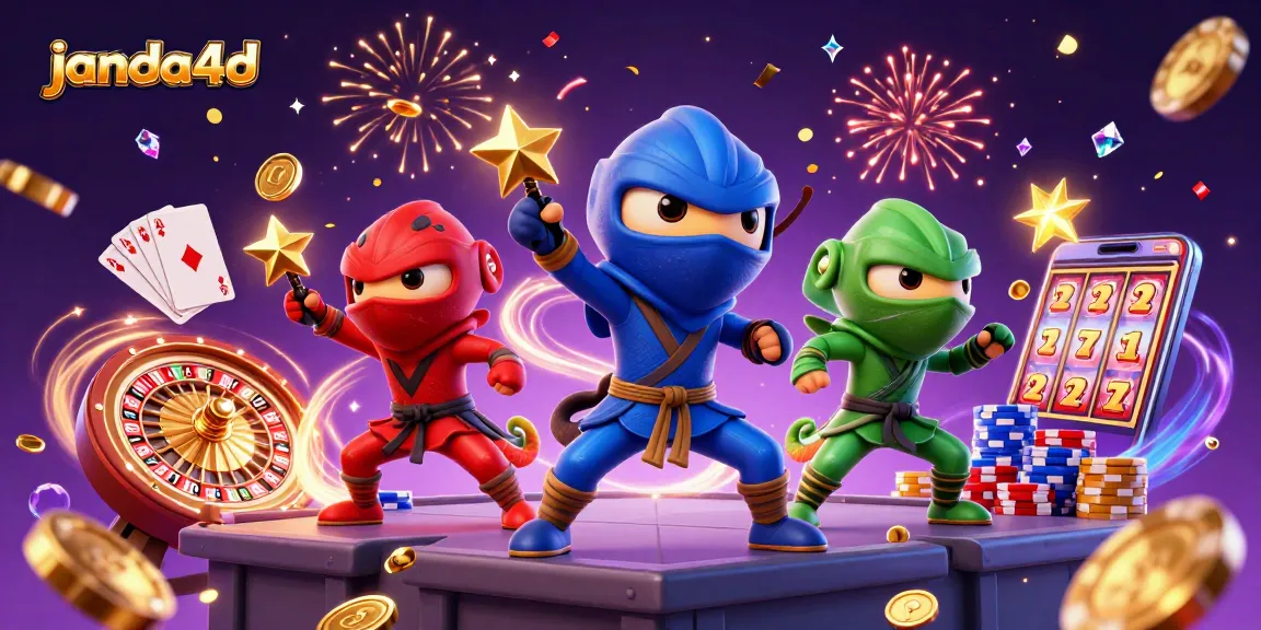 Janda4d menghadirkan aksi menarik dengan ninja chameleon di kasino online yang penuh kegembiraan.