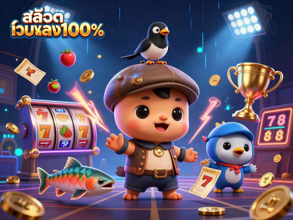 เล่นสล็อตเว็บตรง100% สนุกไปกับสล็อตที่รางวัลแตกจริง รับโอกาสทอง!