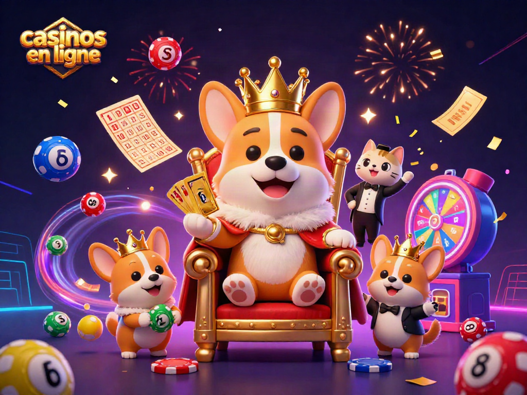 Jouez dans les casinos en ligne avec du fun, des cartes dorées et des jeux dynamiques.