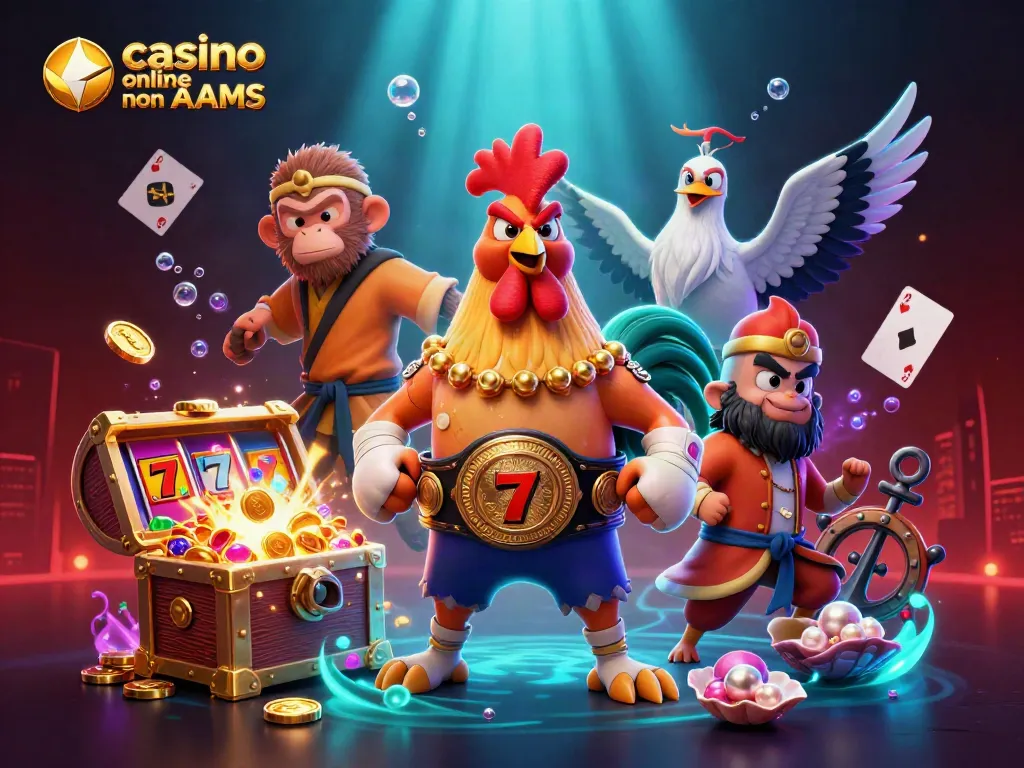 Gioca ai casino online non AAMS con bonus avvincenti e slot entusiasmanti