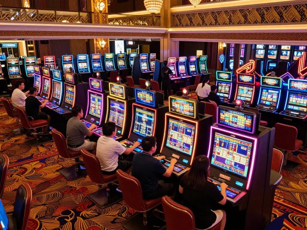 Experience the thrill of slot thailand with vibrant machines and engaging gameplay in a lively casino.
