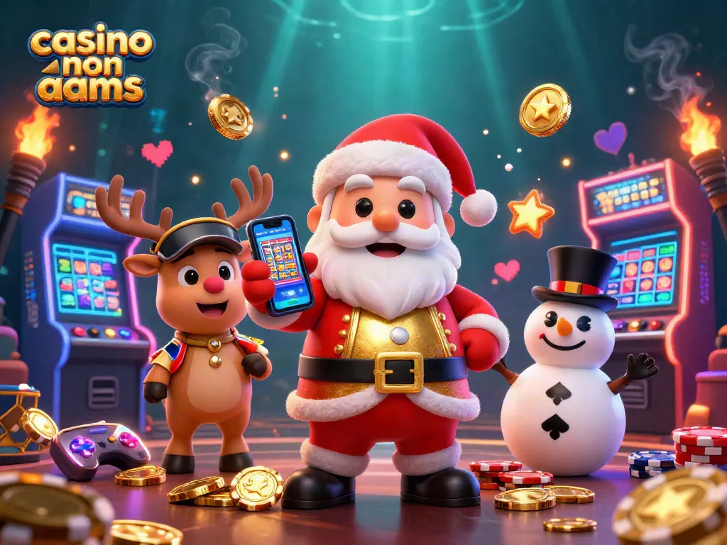 Vinci nel casino non AAMS con slot innovativi e personaggi avvincenti come Babbo Natale.