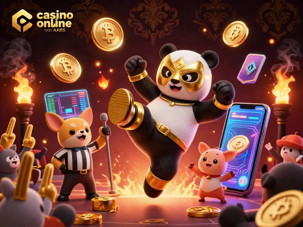 Giocando ai slot con alti RTP nei casino online non AAMS, panda e chihuahua animano la scena.