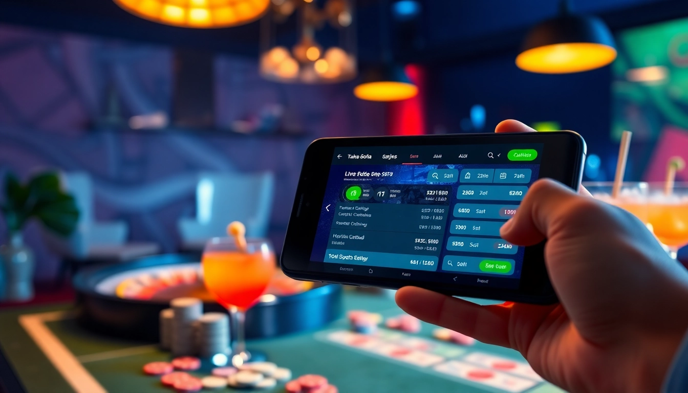Place wagers on Taruhan bola with an elegant online betting interface showcasing vibrant odds and live updates.