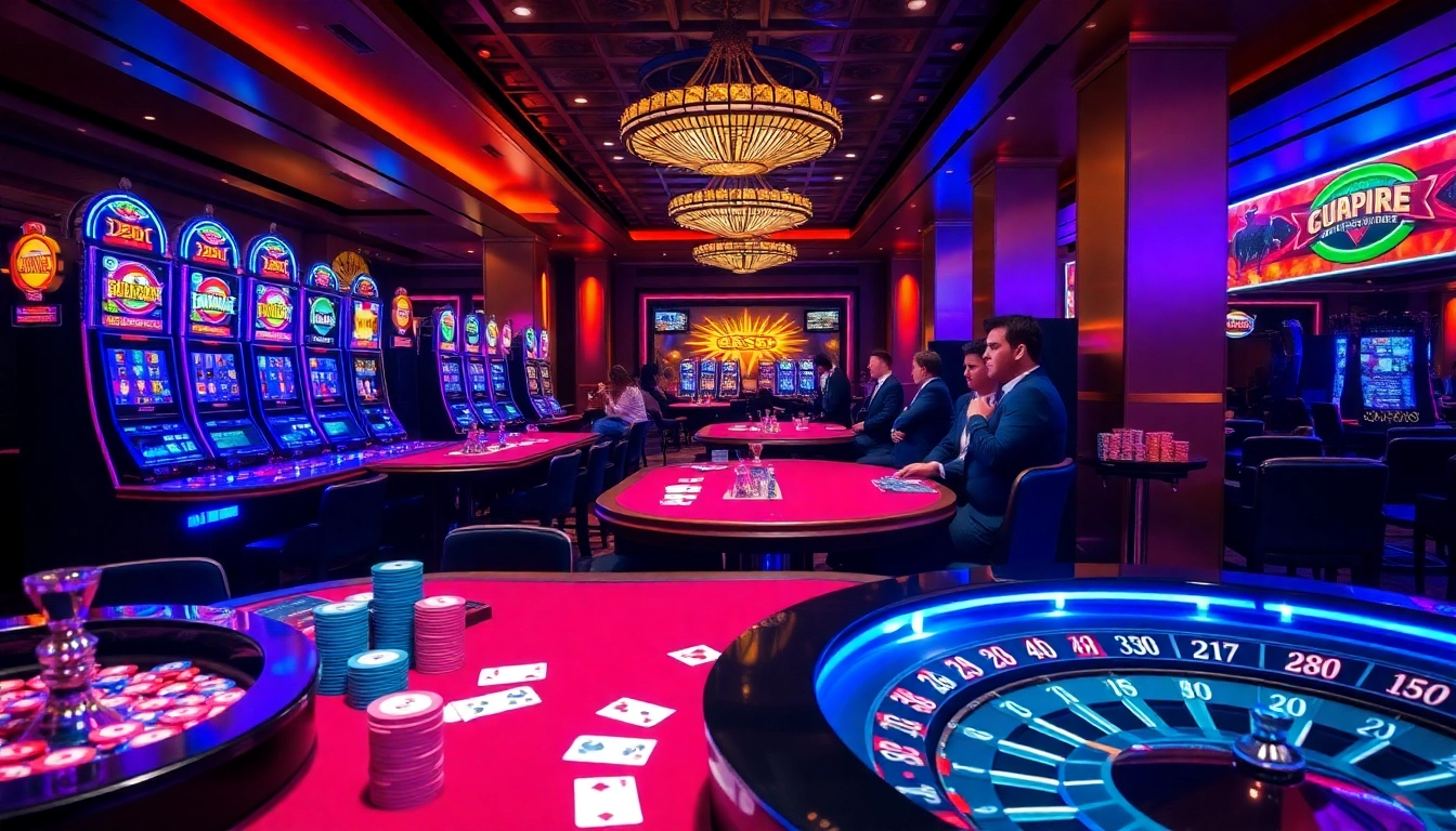 Engaged players experiencing the thrills of the b52 club at a luxurious casino table.