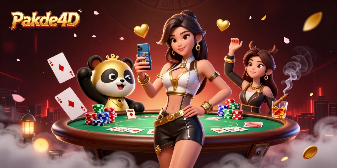 Experience the excitement of Pakde4D casino games with vibrant visuals and engaging interactions.