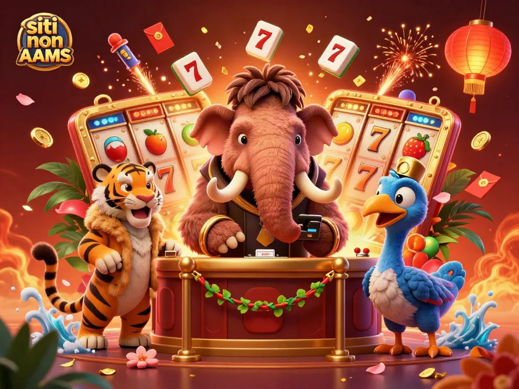 Gioca nei casinò non AAMS con divertenti personaggi in un'atmosfera vibrante e dettagliata.