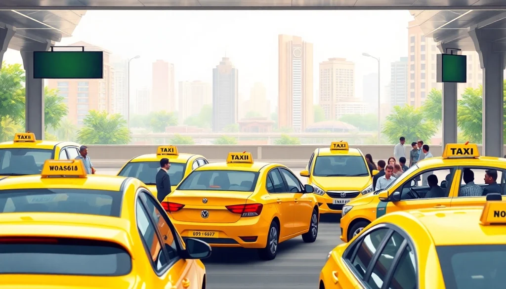 Gurgaon Taxi Service offering diverse, reliable taxi options in a vibrant urban setting.